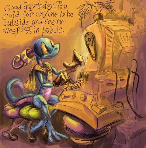 Nobody is reading your posts, dork!