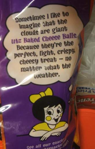 I'd better not get a cease and desist letter from Utz command after I exhibited that I both buy and eat their junk.