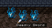 I don't like the crowd you're hanging with, baby sword.