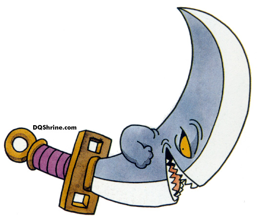 Monster teeth strike me as a tad superfluous when you can cut things in half with your forehead.