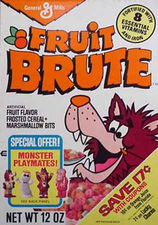For some reason I assumed Fruit Brute would be a bear.