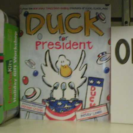 ''My fellow Americans:  QUACK.''