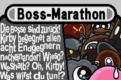 You'll never get a promotion if you keep beating up your bosses, kirby!