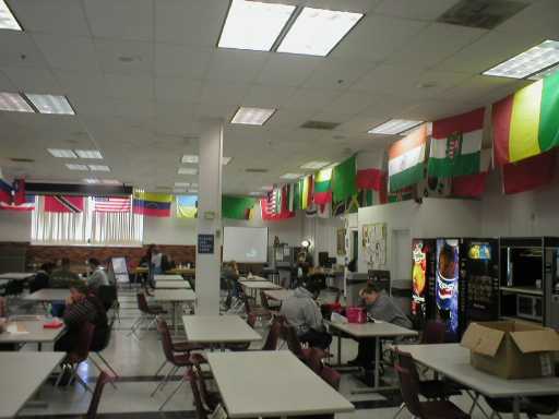 I never ate in here anyway.