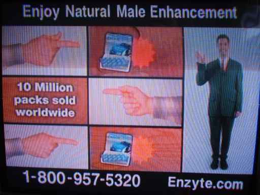does that man look 'natural' to you?