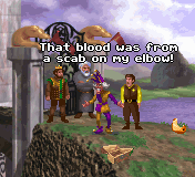 It was JEST a scab! HA HA HA ugh.