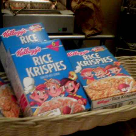 What are *you* three so happy about? Hey, this isn't milk!