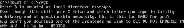 What end does that make you? The ah arse?