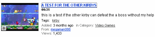 How do you know YOU aren't the 'other' Kirby?!