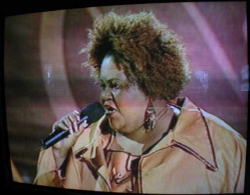 Roseanne looks more like a chocolate sundae every time I see her.