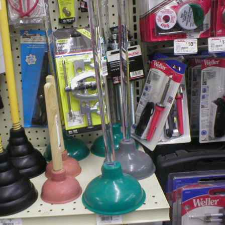 I assume the little plungers are for litter-boxes.