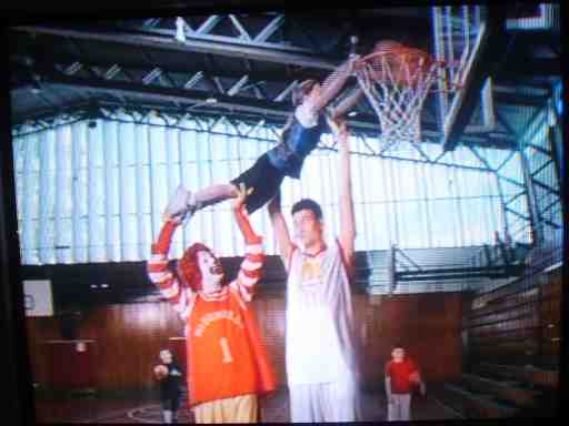 in the shot I wanted Ronald was HANGING OFF THE RIM