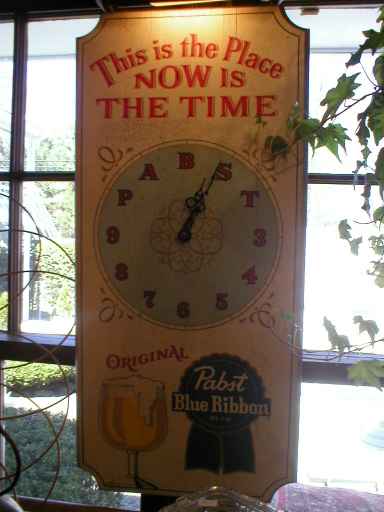 Oh no! S O'CLOCK! If you've been drinking this, you probably can't read clocks anyway