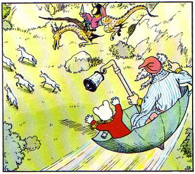 ''That fearsome BOOMERANG RAIN won't bother us today!''