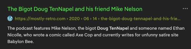 Why is Bigot capitalized but friend isn't? Are you prejudiced against camaraderie?