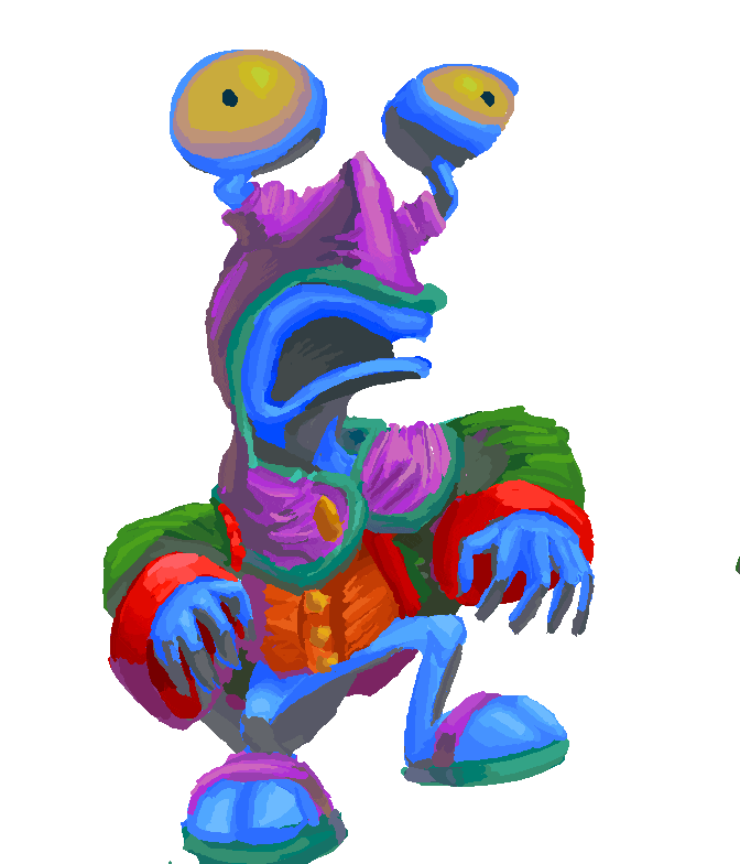 if you have seen blue spaghetti this might be where it came from