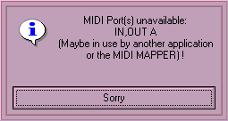 Then we'll never escape the midi labyrinth!