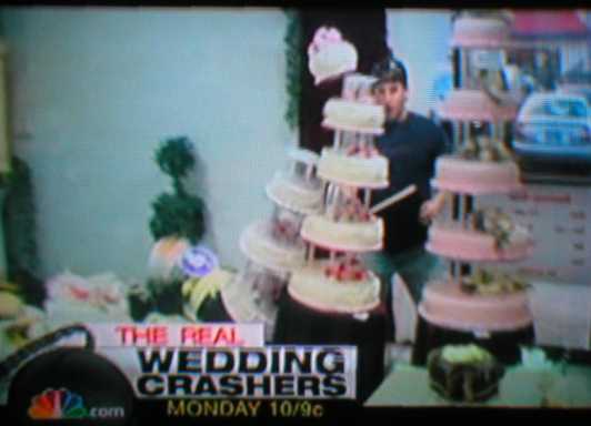 The freedom cake tower will have 800 layers and a sign that says not to do this.