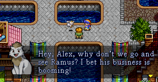 Why don't *I* go and see Ramus?