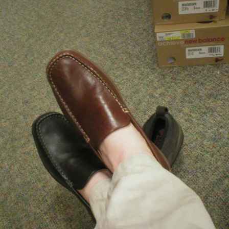 Tying laces is hard.