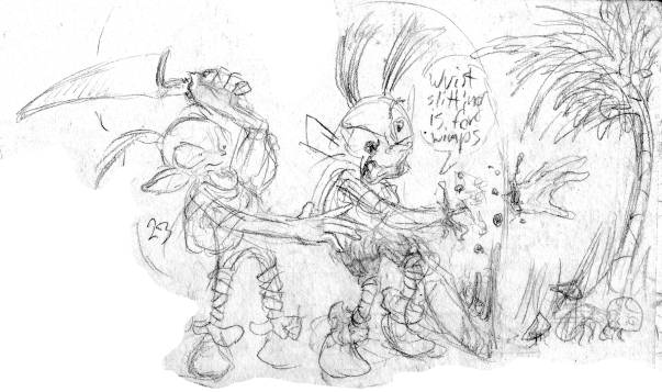 according to my scanner, I draw with gray crayons.