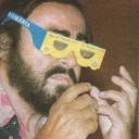 I never would have thought it would be so hard to choose *one* weird Pavarotti picture, but it turns out the man has no shame whatsoever.  It comes with the weight, I guess.
