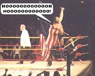 the other guy in the ring is Ted Danson. the other guy in the ring is Ted Danson.
