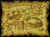 Look, ma! Treasure! Treasure, ma!