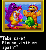 Calm down, Birdie. That's not a giant worm.